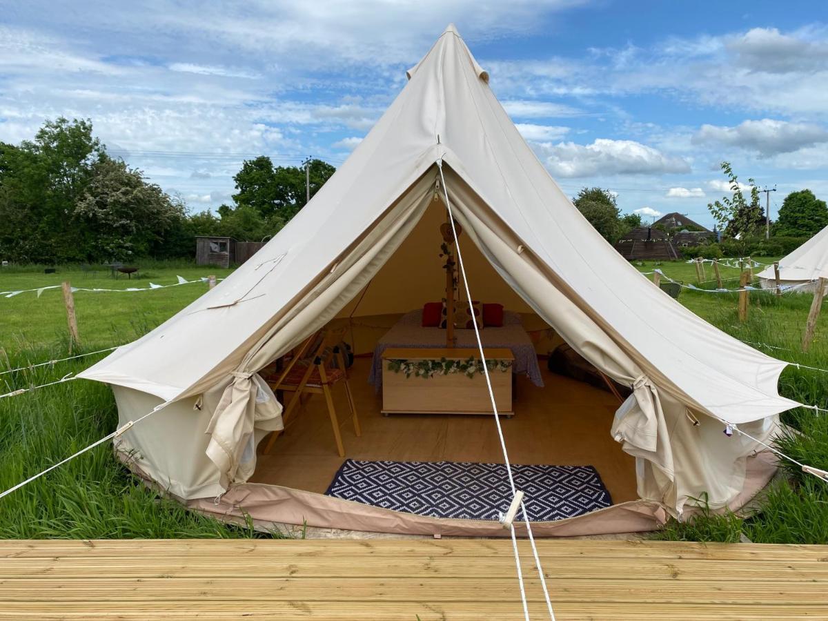 Honey Pod Farm Bell Tents Upton upon Severn Exteriör bild
